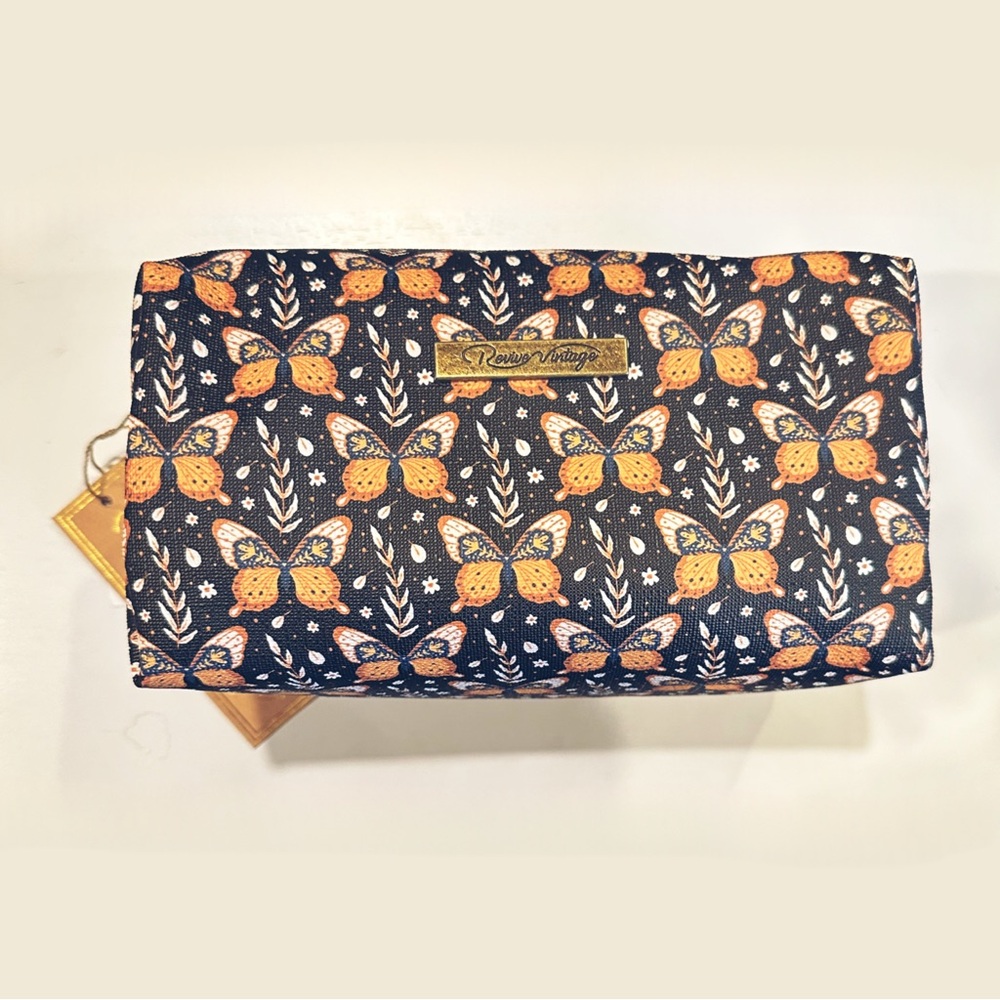 [ 2 FOR $35 ] MOTH MAKEUP BAG